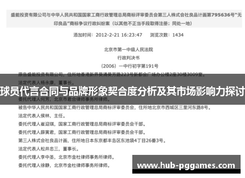 球员代言合同与品牌形象契合度分析及其市场影响力探讨 球员代言合同与品牌形象契合度分析及其市场影响力探讨